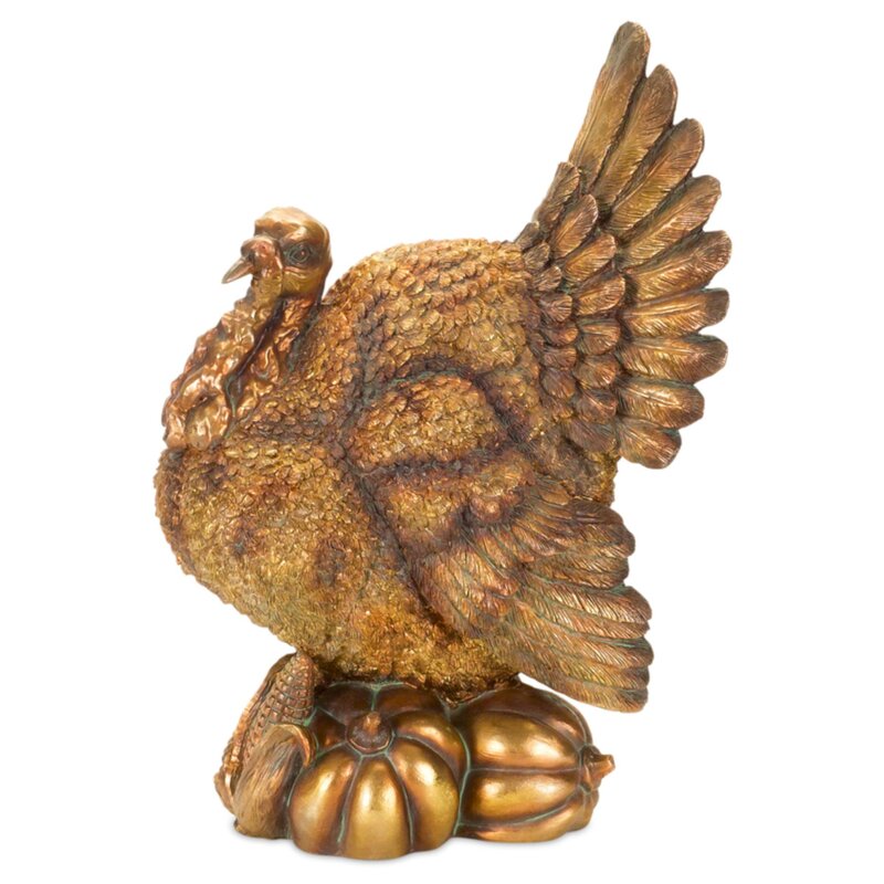 resin turkey statue